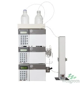 info-281-1 HPLC instrument used for batch testing in Wellgreen's quality control laboratory