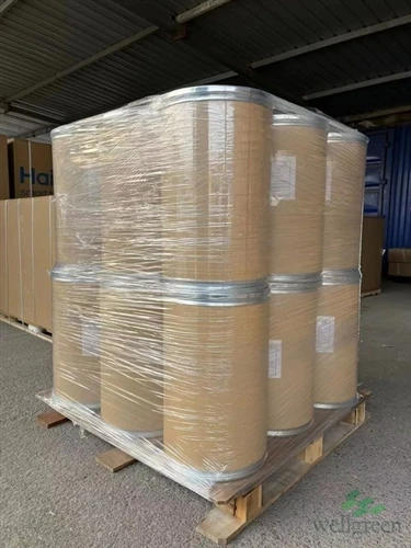 info-500-1 Bulk packaging of finished botanical extract batches in fibre drums
