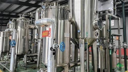 info-500-1 Stainless steel production plant used for speciality ingredient manufacture