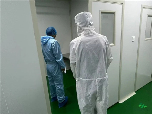 info-500-1 Production and quality-control area for supplement ingredient manufacture