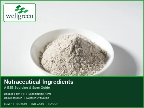 Nutraceutical Ingredients: A B2B Sourcing & Spec Guide