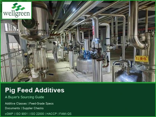 Pig Feed Additives: A Buyer's Sourcing Guide