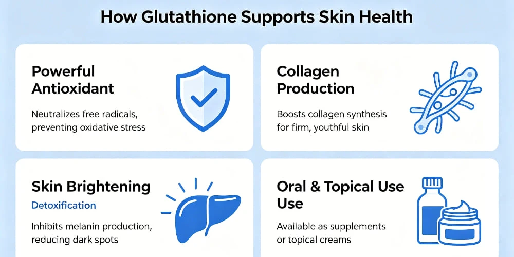 How Glutathione Supports Skin Healt How Glutathione Supports Skin Healt