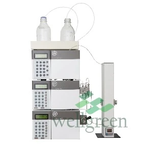 HPLC system used for saponin content testing in the supplier laboratory
