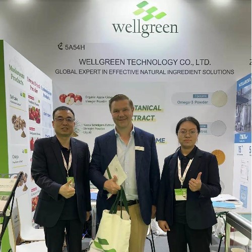 Visitors at Wellgreen booth Visitors at Wellgreen booth